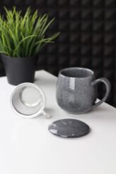 Najlepszy kubek glaze grey do parzenia herbaty 0,35l