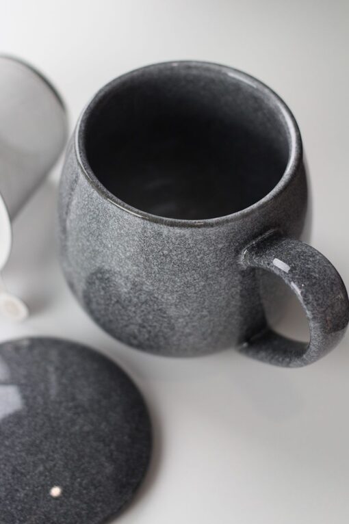 Najlepszy kubek glaze grey do parzenia herbaty 0,35l