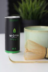 Zestaw do herbaty haru: matcha, matchawan, chasen, chashaku, stojak