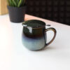 Najlepszy kubek glaze dark green do parzenia herbaty 0,35l
