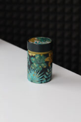 Puszka na herbatę Rustic Flower green 150g