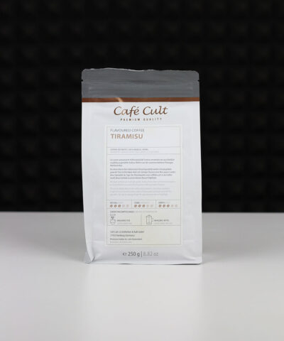 Kawa Cafe Cult Premium Tiramisu 250g w ziarnach
