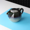 Czajnik do herbaty dark green glaze otwierany Sara 600ml