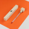 Termometr do herbaty drewniany 11cm