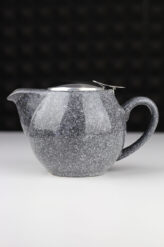Czajnik do herbaty Sara Grey Glaze 600ml – ciemna reaktywna glazura i ponadczasowa forma