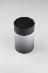 Puszka na herbatę papierowa Manila Black 100g – minimalistyczna elegancja
