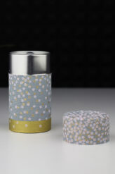 Puszka na herbatę Amaya 90g – elegancka puszka z papierem Washi