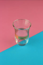 Szklanka do tureckiej herbaty ze zdobieniem Tulipanek 80ml – elegancka turecka szklaneczka