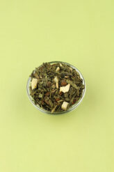 Herbata zielona Tropikalny Aloes 50g – Sencha z ananasem, morelą i nutą aloesu