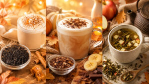 4 jesienne napoje herbaciane – kremowe, korzenne i rozgrzewające pomysły
